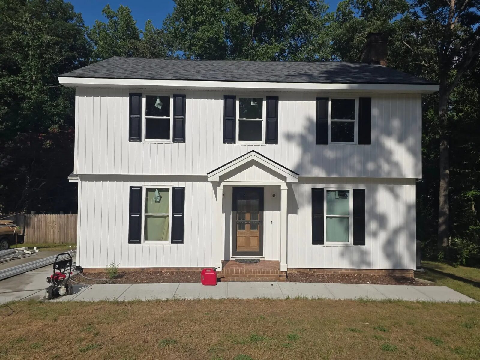 Full Vinyl Siding Replacement — after